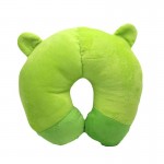 Green Smiley Frog U Shape Feeding & Nursing Baby Neck Pillow